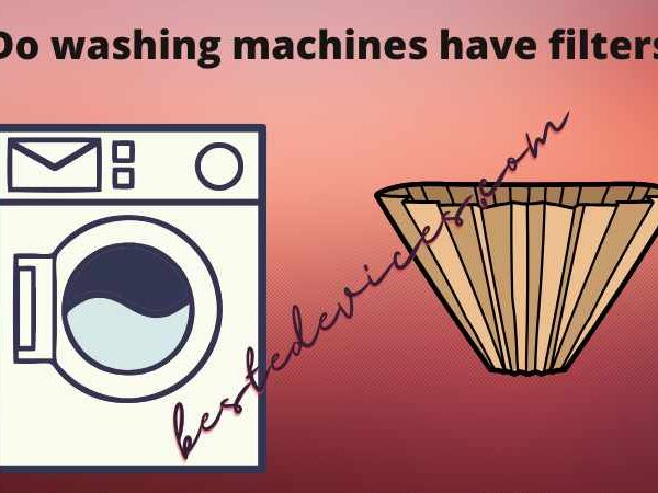 Do washing machines have filters