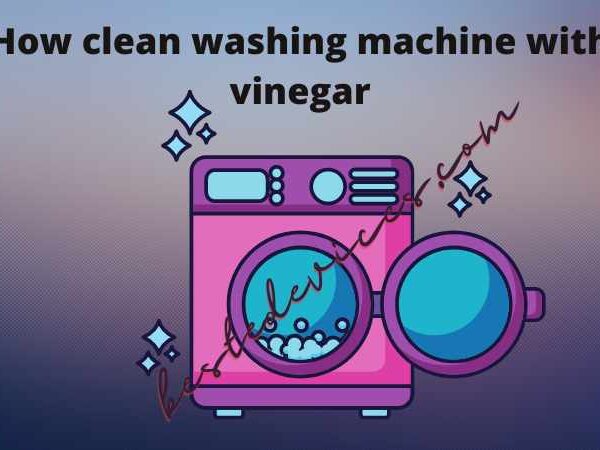 How clean washing machine with vinegar