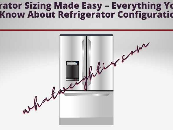 Refrigerator Sizing Made Easy – Everything You Need to Know About Refrigerator Configurations