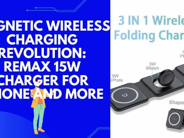 Magnetic Wireless Charging Revolution: REMAX 15W Charger for iPhone and More