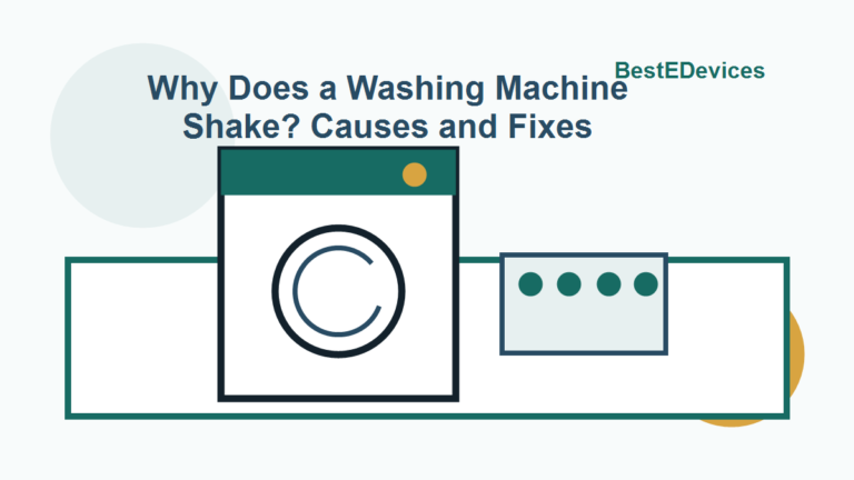 Why Does a Washing Machine Shake? Causes and Fixes