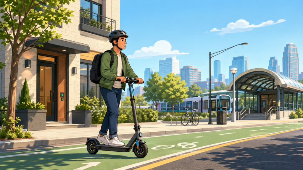 Electric Scooter for Apartment Commute guide image
